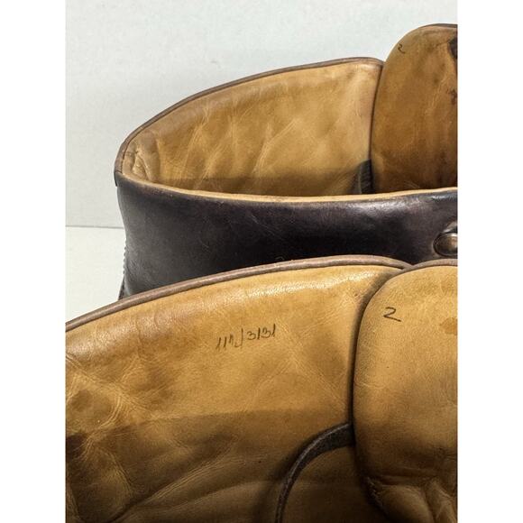 Berluti Brunico Leather Boots Mens 11 1/2 Vintage Boots Show Wear and Patina main image 7